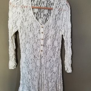 Lace tunic